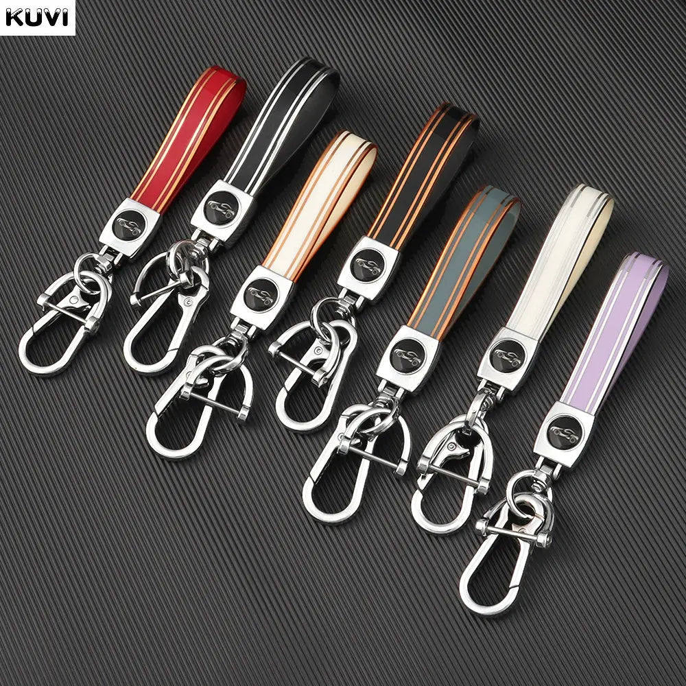 High Quality TPU Keychain For Men Women Car KeyRing Girl Gift Car Key Ring Holder Accessories Rotatable Key Chains